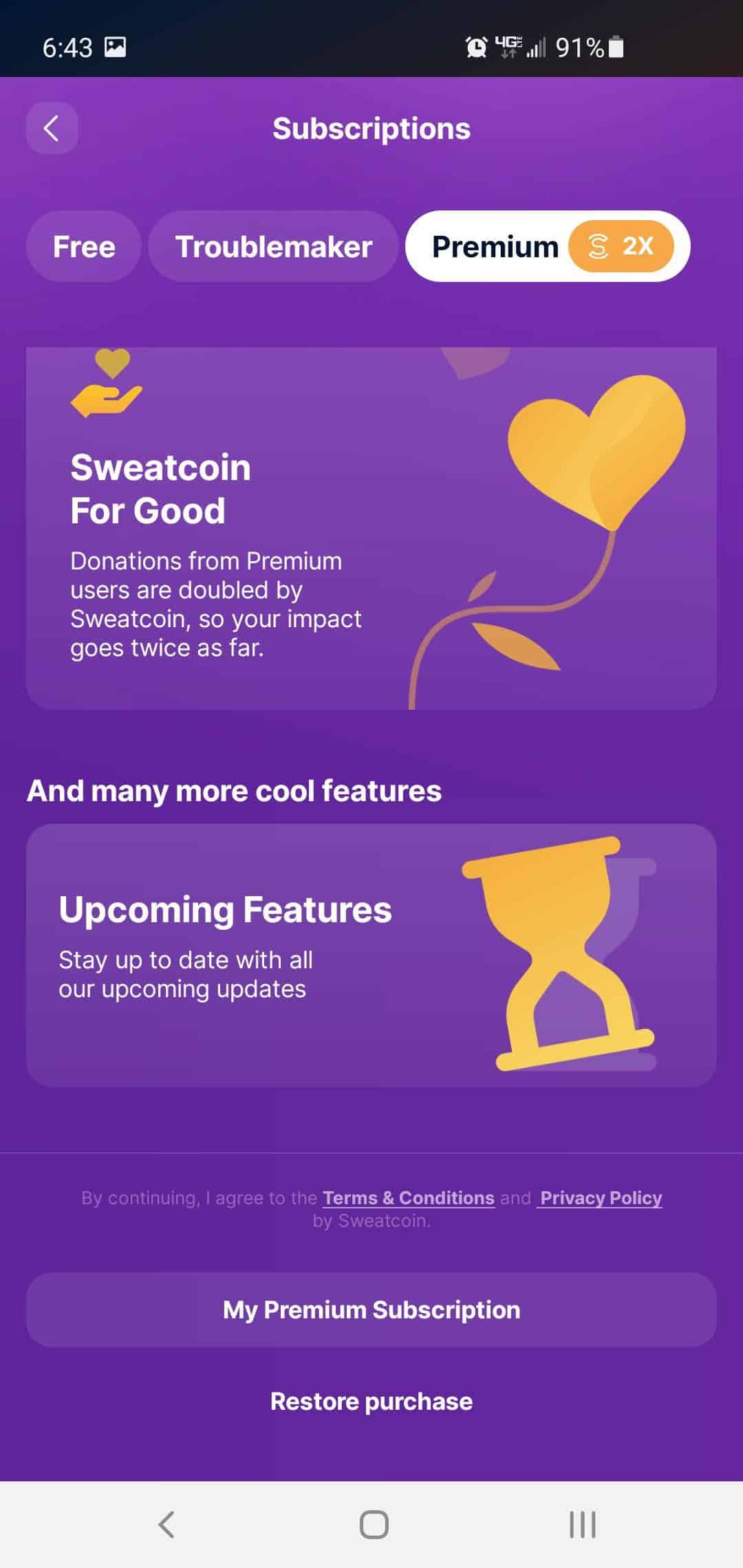 Sweatcoin Premium; Is It Really Worth It? (UPDATED 2022) – Anderson Earns